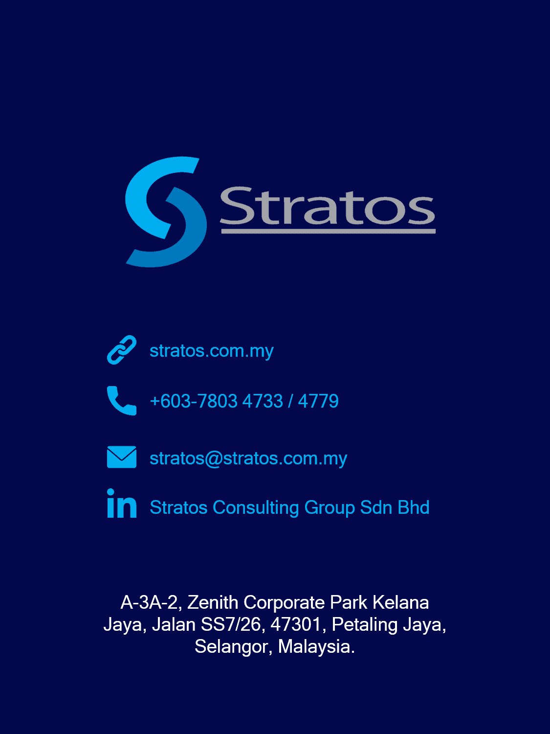 Stratos Consulting Group contact details